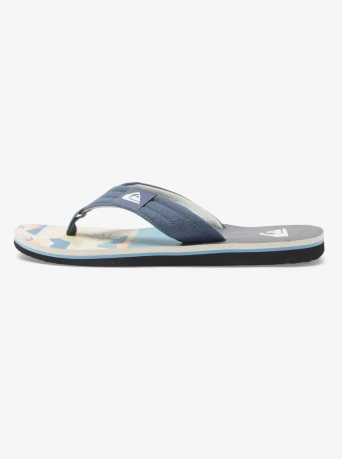 Quiksilver Molokai Layback Sandals Greygreywhite Mens Sandals Quiksilver Molokai Layback Sandals Greygreywhite Mens Sandals