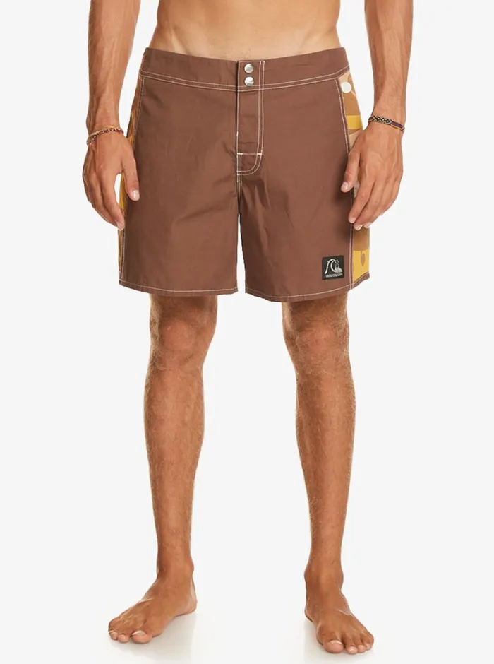 Quiksilver Original Arch Andy Y Andy 16034 Boardshorts Dark Earth Mens Boardshorts