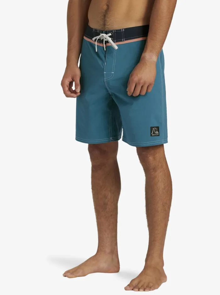 Quiksilver Original Straight Leg Solid 18034 Boardshorts Colonial Blue Mens Boardshorts Quiksilver Original Straight Leg Solid 18034 Boardshorts Colonial Blue Mens Boardshorts