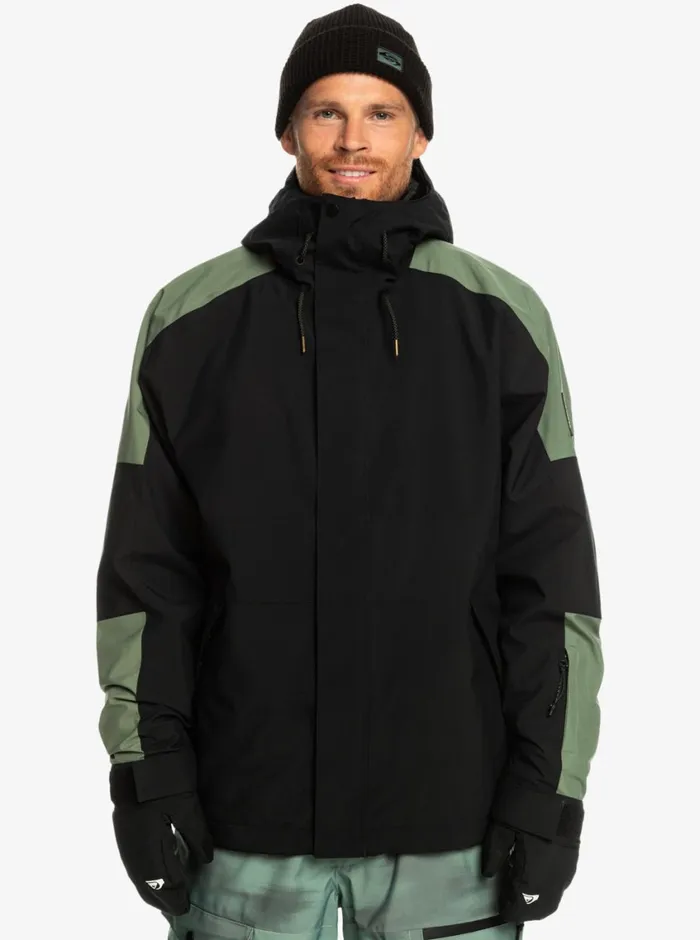 Quiksilver Radicalo Technical Snow Jacket True Black Mens Snow Jackets