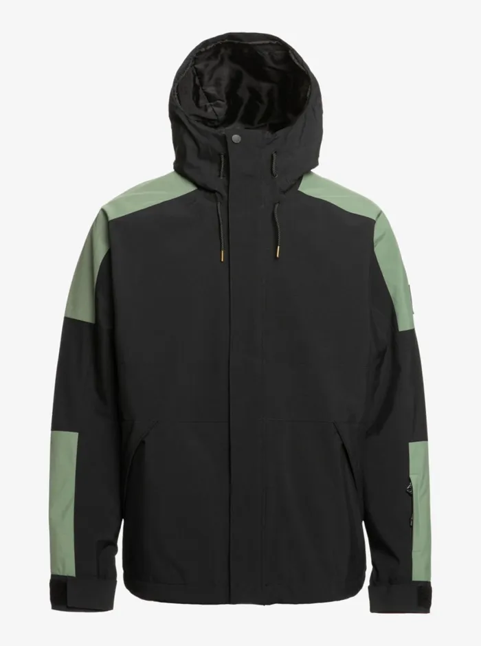Quiksilver Radicalo Technical Snow Jacket True Black Mens Snow Jackets