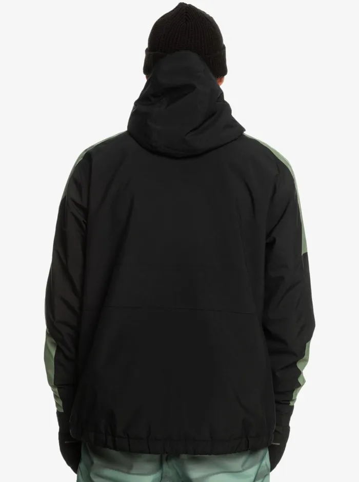 Quiksilver Radicalo Technical Snow Jacket True Black Mens Snow Jackets