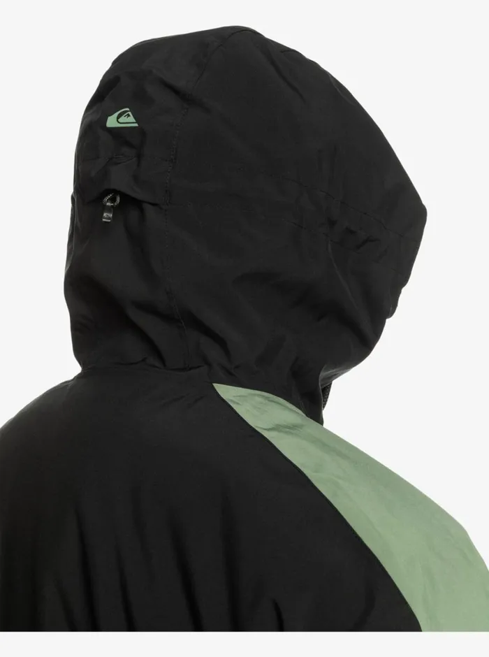 Quiksilver Radicalo Technical Snow Jacket True Black Mens Snow Jackets