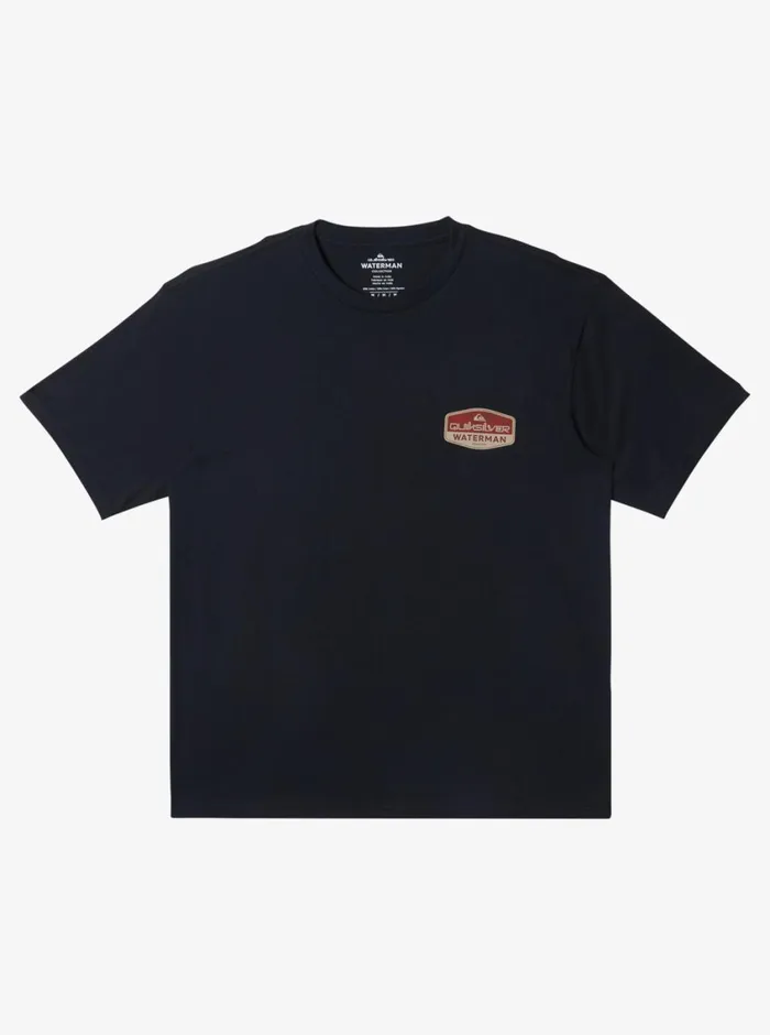 Quiksilver Standard QTShirt Black MensWaterman Tees