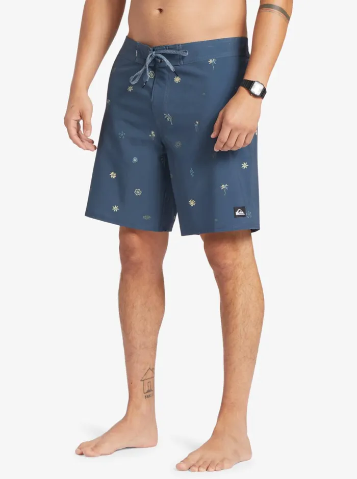 Quiksilver Surfsilk 69 18034 Boardshorts Midnight Navy Heat Waves Mens Shorts and Amphibians Quiksilver Surfsilk 69 18034 Boardshorts Midnight Navy Heat Waves Mens Shorts and Amphibians