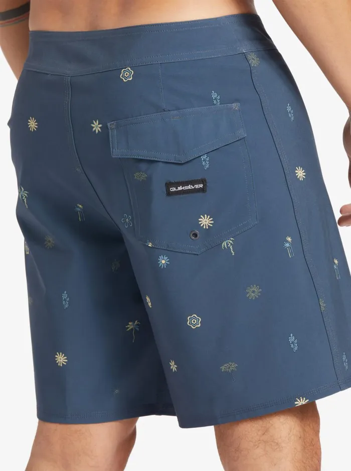 Quiksilver Surfsilk 69 18034 Boardshorts Midnight Navy Heat Waves Mens Shorts and Amphibians Quiksilver Surfsilk 69 18034 Boardshorts Midnight Navy Heat Waves Mens Shorts and Amphibians