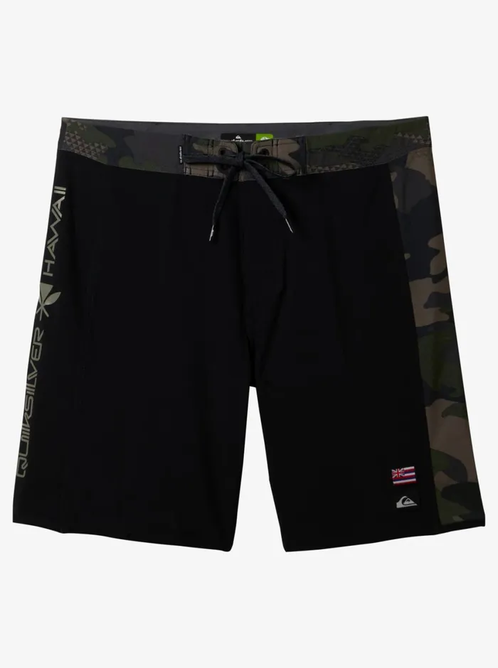 Quiksilver Surfsilk Hawaii Arch 19034 Boardshorts Black Mens Boardshorts