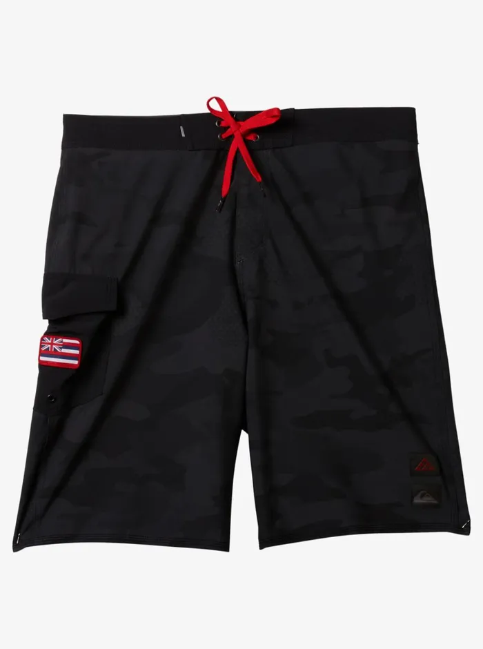 Quiksilver Surfsilk Hawaii Camo 21034 Boardshorts Black Mens Boardshorts