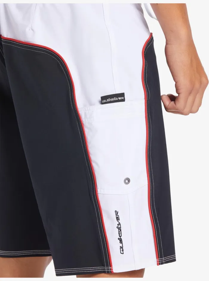 Quiksilver Surfsilk Modular 20034 Boardshorts Black Mens Shorts and Amphibians