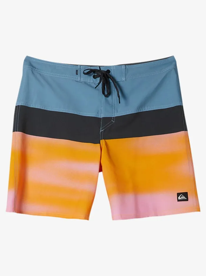 Quiksilver Surfsilk Panel 20034 Boardshorts Prism Pink Mens Boardshorts