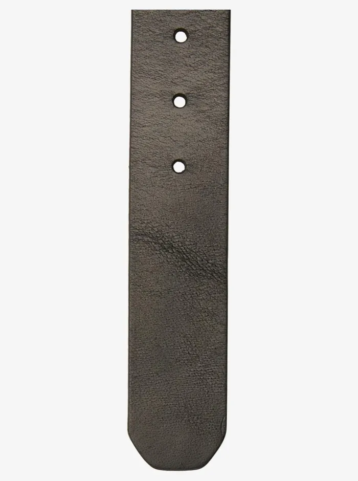 Quiksilver The Everydaily Leather Belt Black Mens Belts Quiksilver The Everydaily Leather Belt Black Mens Belts