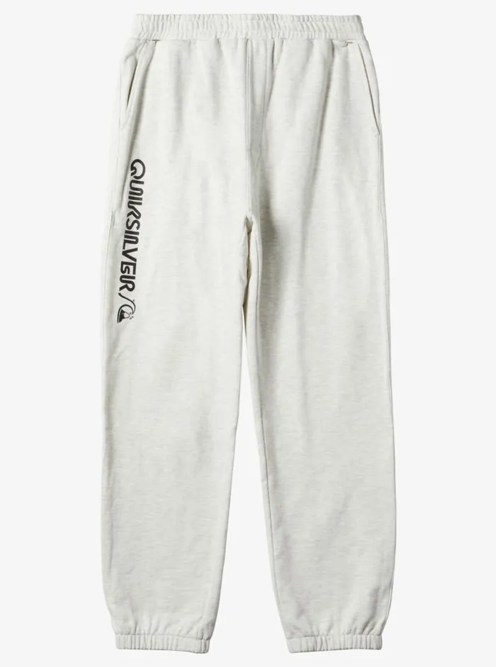 Quiksilver The Original Joggers White Marble Heather Mens Pants
