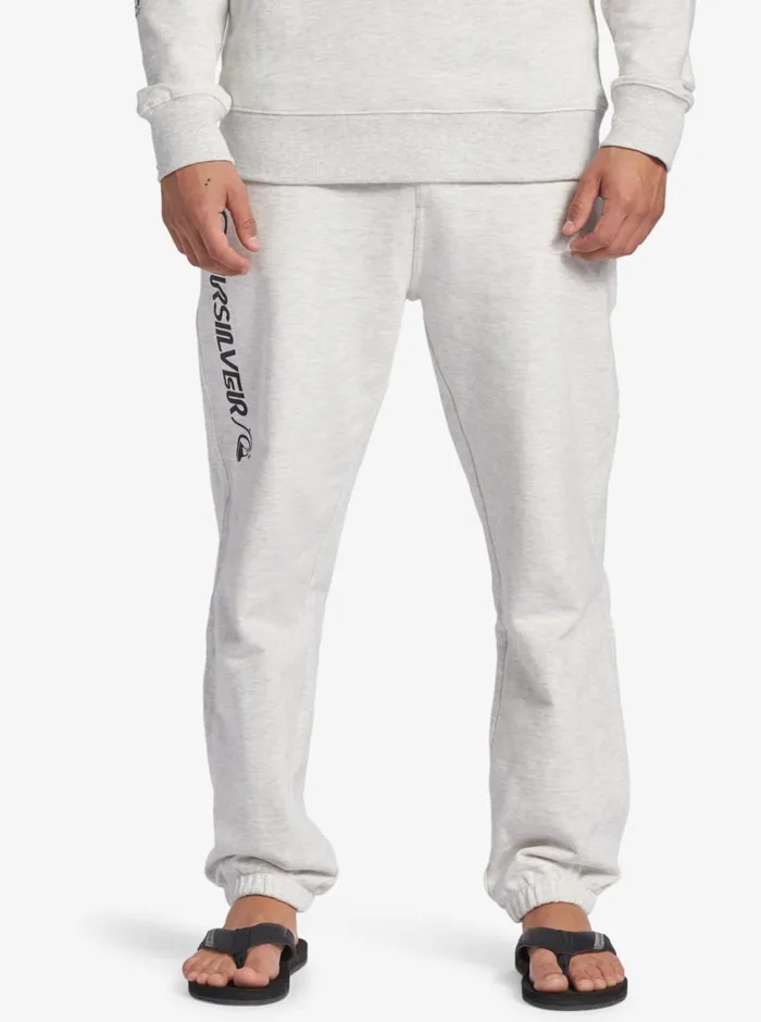 Quiksilver The Original Joggers White Marble Heather Mens Pants Quiksilver The Original Joggers White Marble Heather Mens Pants
