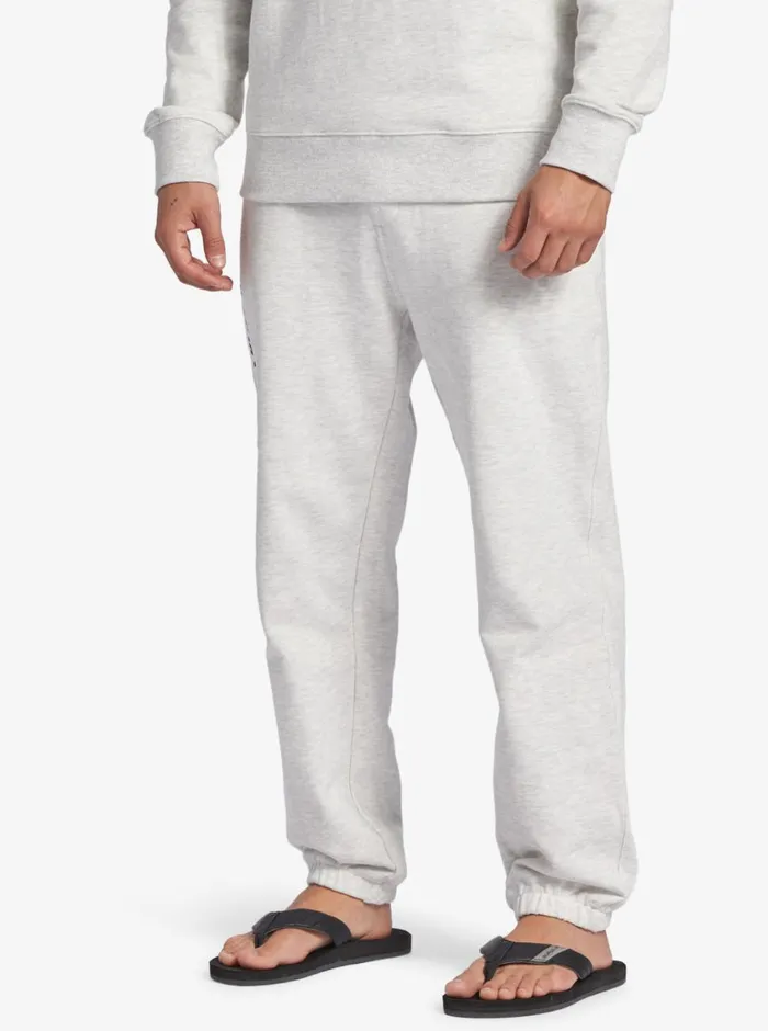 Quiksilver The Original Joggers White Marble Heather Mens Pants Quiksilver The Original Joggers White Marble Heather Mens Pants