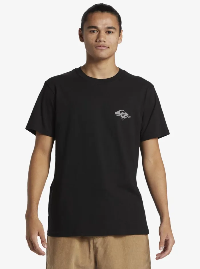Quiksilver Tuned Up TShirt Black Mens Tees