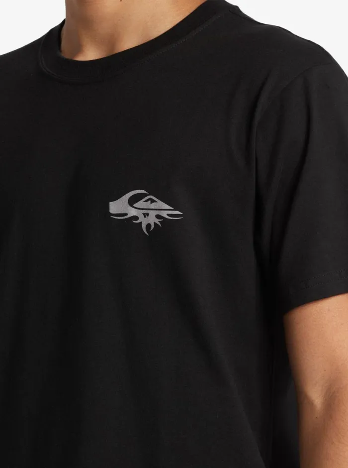 Quiksilver Tuned Up TShirt Black Mens Tees