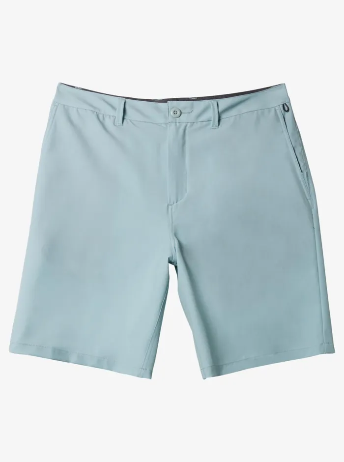 Quiksilver Union Amphibian 20034 Hybrid Shorts Cloud Blue Mens Shorts and Amphibians