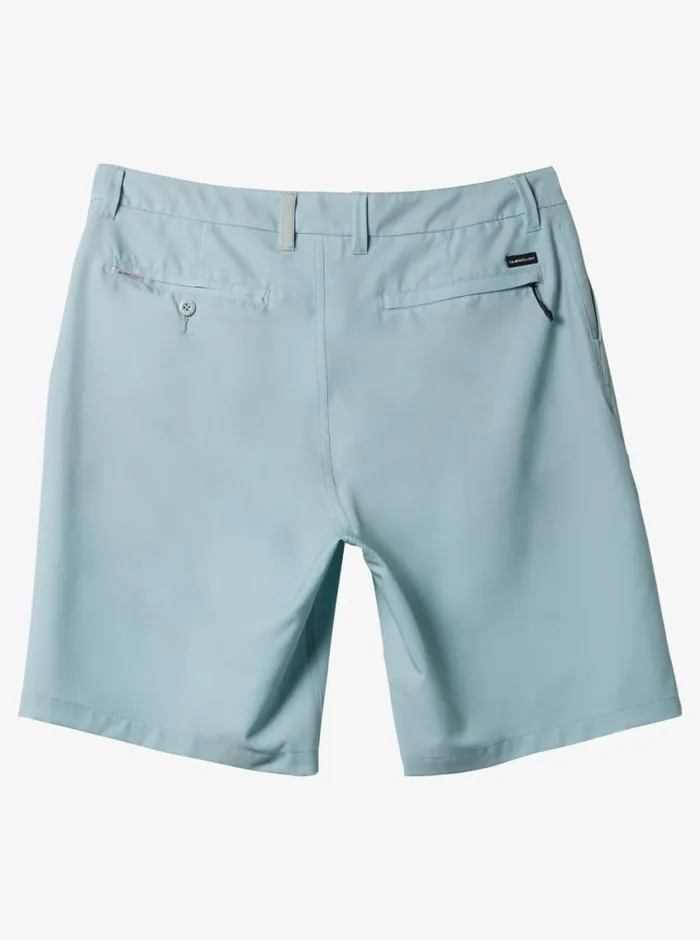 Quiksilver Union Amphibian 20034 Hybrid Shorts Cloud Blue Mens Shorts and Amphibians Quiksilver Union Amphibian 20034 Hybrid Shorts Cloud Blue Mens Shorts and Amphibians
