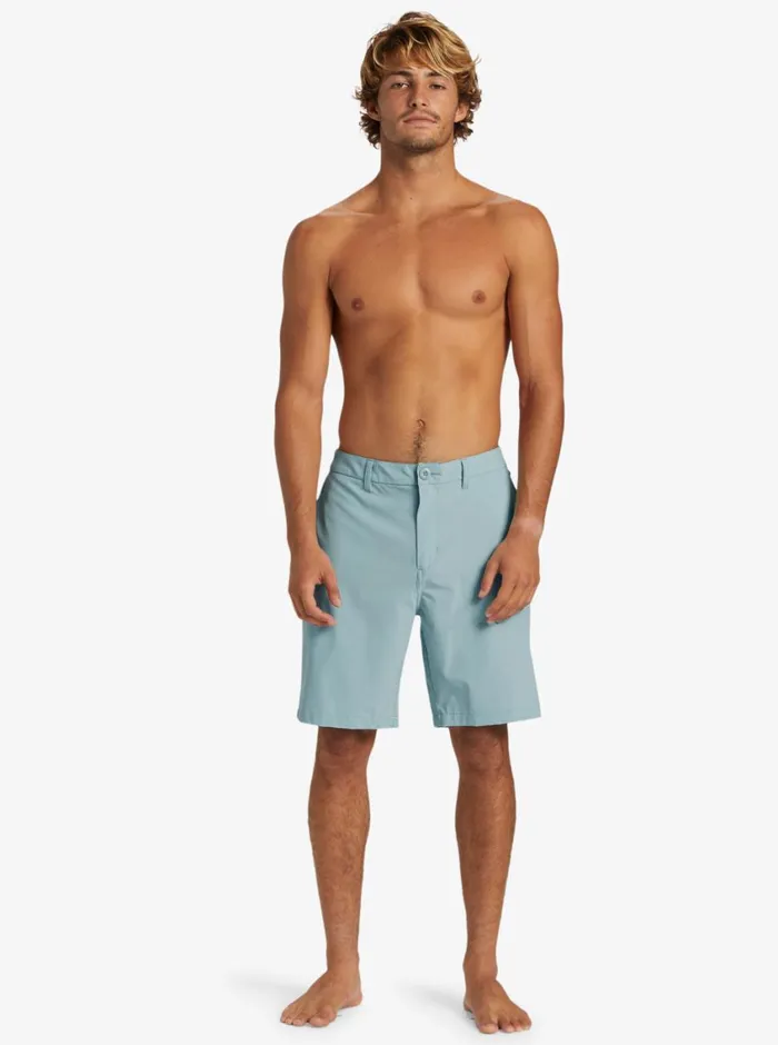 Quiksilver Union Amphibian 20034 Hybrid Shorts Cloud Blue Mens Shorts and Amphibians Quiksilver Union Amphibian 20034 Hybrid Shorts Cloud Blue Mens Shorts and Amphibians