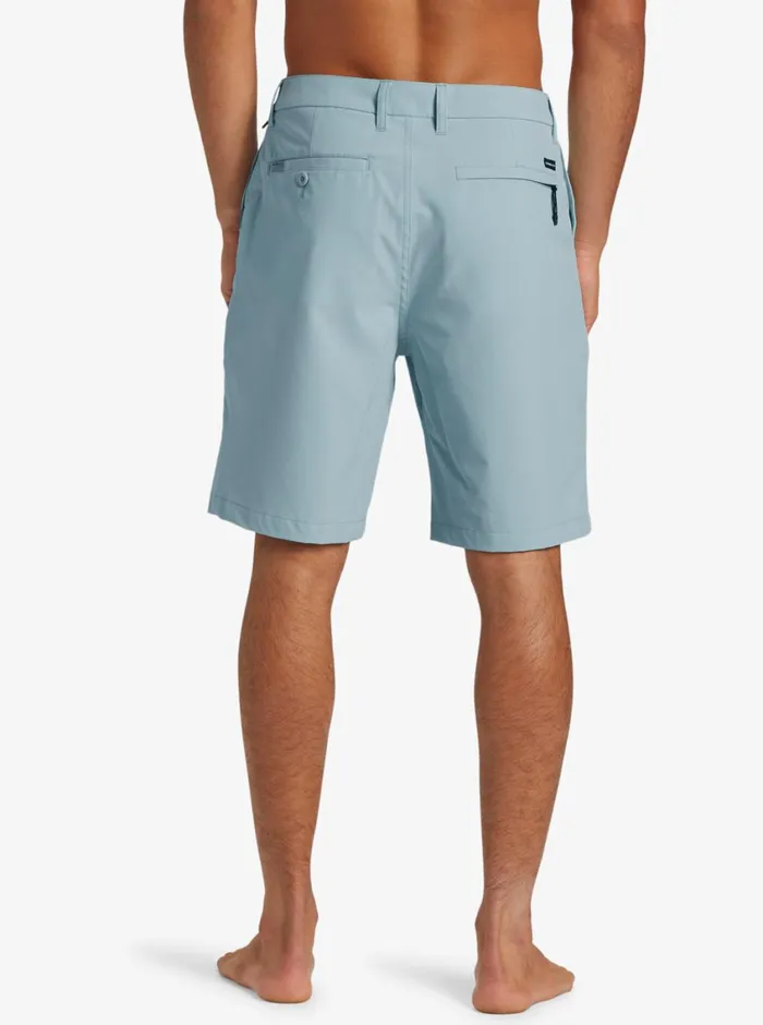 Quiksilver Union Amphibian 20034 Hybrid Shorts Cloud Blue Mens Shorts and Amphibians Quiksilver Union Amphibian 20034 Hybrid Shorts Cloud Blue Mens Shorts and Amphibians