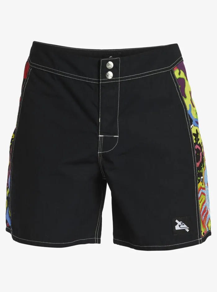 Quiksilver X Saturdays NYC Original Arch 16034 Boardshorts Black Mens Boardshorts Quiksilver X Saturdays NYC Original Arch 16034 Boardshorts Black Mens Boardshorts