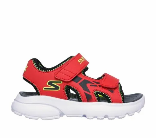 Razor Splash 8211 Aqua Buddies Red Black Kids SKECHERS Toddlers UK Sizes 49