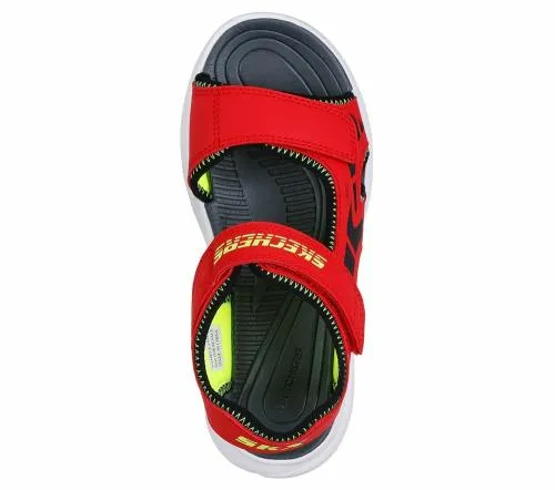Razor Splash 8211 Aqua Buddies Red Black Kids SKECHERS Toddlers UK Sizes 49