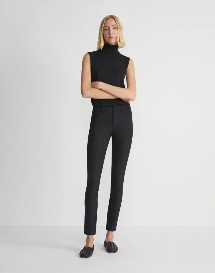 Ready To Wear Acclaimed Stretch Mercer Pant Black Lafayette 148 New York Pants and Shorts