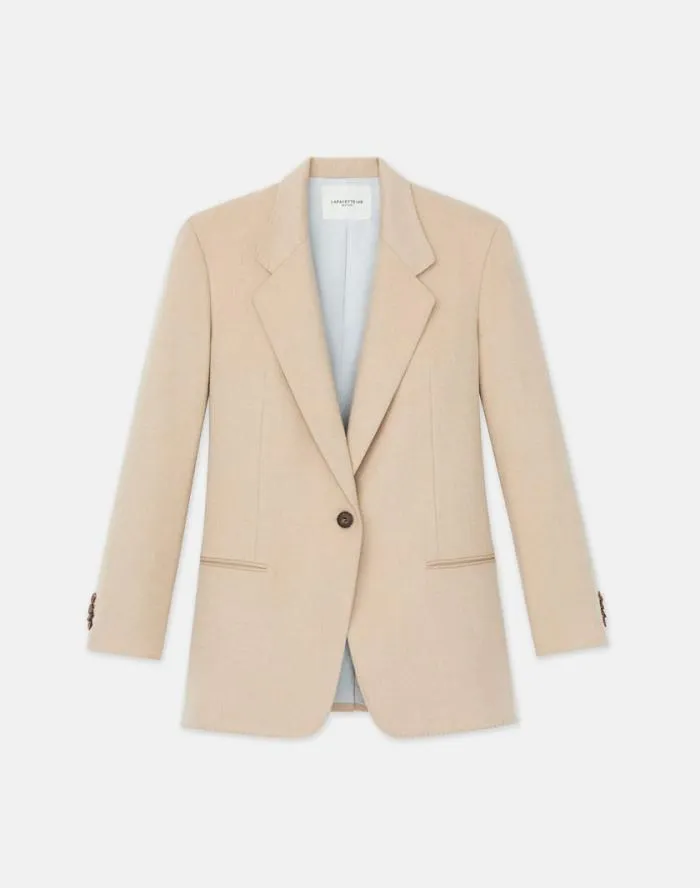 Ready To Wear Camel Hair Blazer Natural Lafayette 148 New York Jackets and Blazers Ready To Wear Camel Hair Blazer Natural Lafayette 148 New York Jackets and Blazers