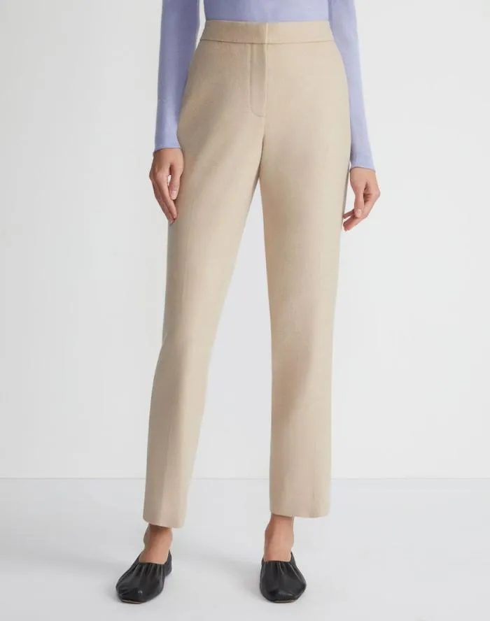 Ready To Wear Camel Hair Clinton Ankle Pant Natural Lafayette 148 New York Pants and Shorts