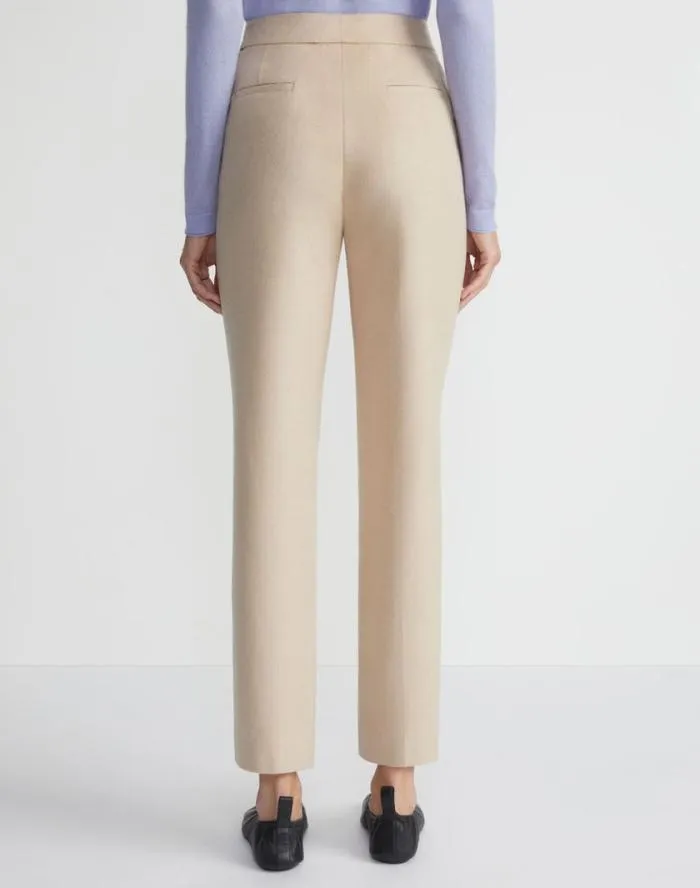 Ready To Wear Camel Hair Clinton Ankle Pant Natural Lafayette 148 New York Pants and Shorts
