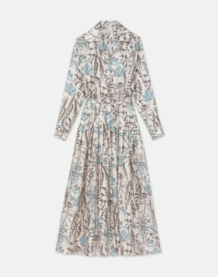Ready To Wear Flora Trail Print Silk Twill Pleated Shirtdress Pampas Plume Multi Lafayette 148 New York Dresses Ready To Wear Flora Trail Print Silk Twill Pleated Shirtdress Pampas Plume Multi Lafayette 148 New York Dresses