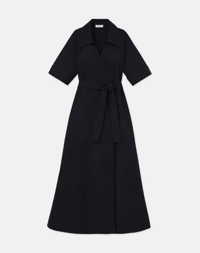 Ready To Wear Organic Cotton Poplin Surplice Shirtdress Black Lafayette 148 New York Dresses Ready To Wear Organic Cotton Poplin Surplice Shirtdress Black Lafayette 148 New York Dresses