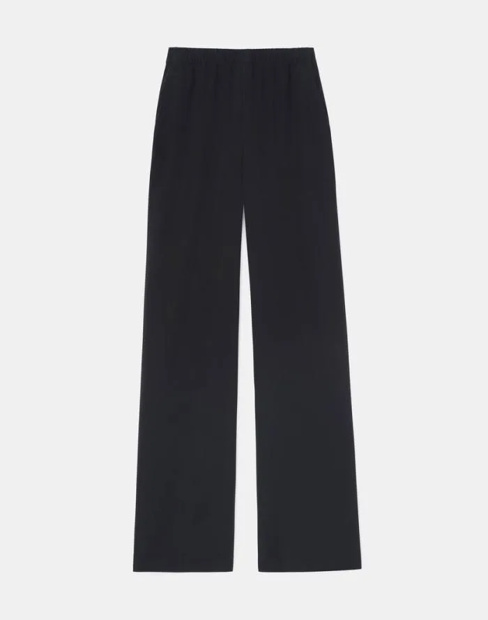 Ready To Wear Organic Silk Crepe De Chine Perry Pant Black Lafayette 148 New York Pants and Shorts Ready To Wear Organic Silk Crepe De Chine Perry Pant Black Lafayette 148 New York Pants and Shorts