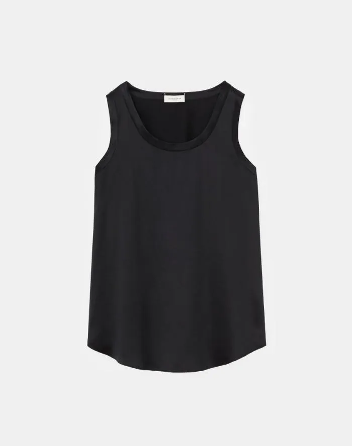 Ready To Wear Silk Charmeuse Reversible Perla Blouse Black Lafayette 148 New York Blouses and Shirts Ready To Wear Silk Charmeuse Reversible Perla Blouse Black Lafayette 148 New York Blouses and Shirts