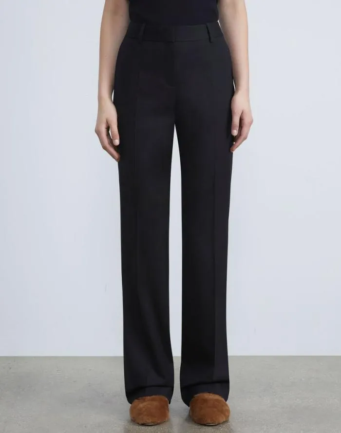 Ready To Wear Stretch Wool Gates Pant Black Lafayette 148 New York Pants and Shorts