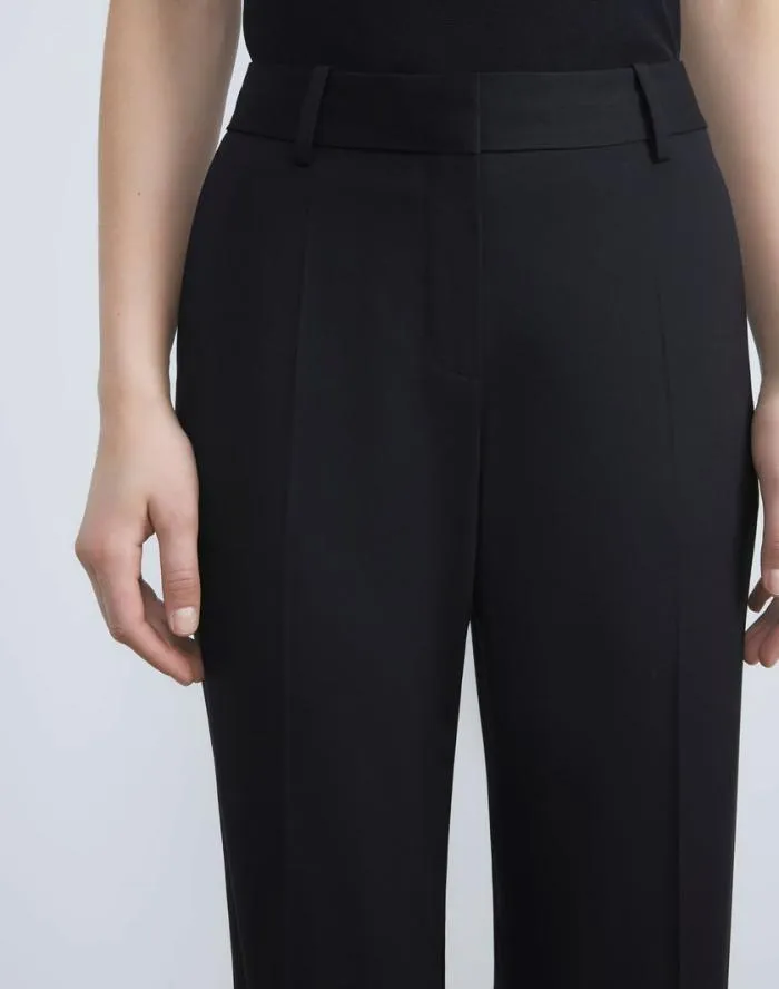 Ready To Wear Stretch Wool Gates Pant Black Lafayette 148 New York Pants and Shorts