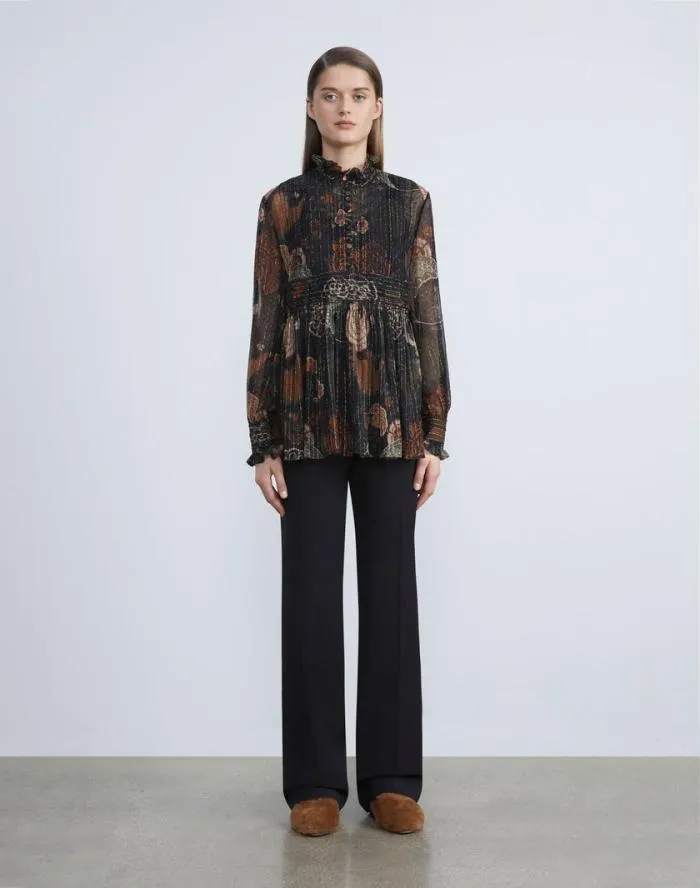 Ready To Wear Stretch Wool Gates Pant Black Lafayette 148 New York Pants and Shorts