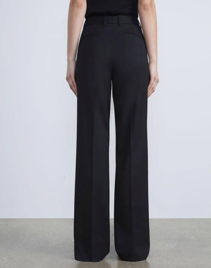 Ready To Wear Stretch Wool Gates Pant Black Lafayette 148 New York Pants and Shorts