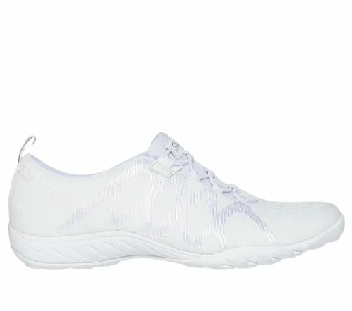 Relaxed Fit BreatheEasy 8211 InfiKnity White Women SKECHERS SlipOn