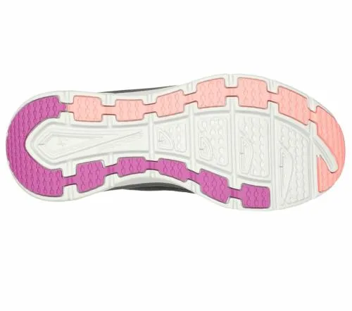 Relaxed Fit D039Lux Walker 8211 Get Oasis Charcoalcoral Women SKECHERS Lace Up