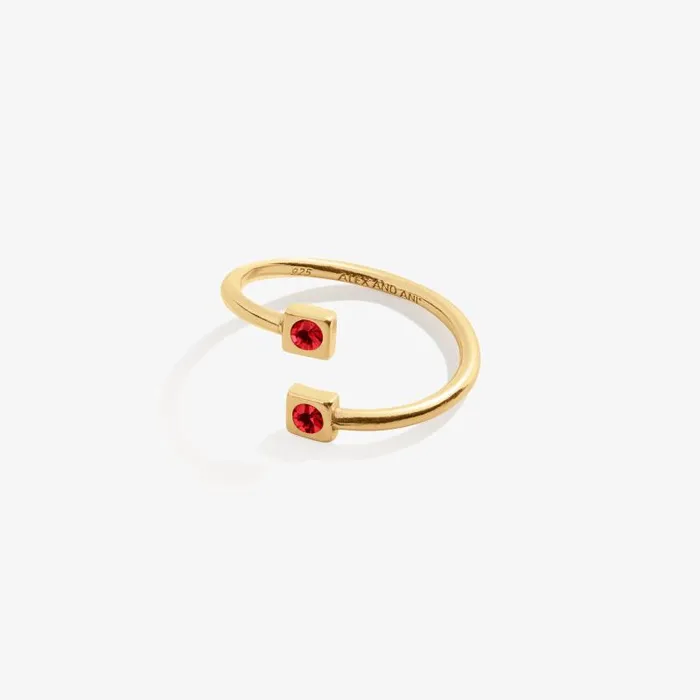 Rings Women Alex And Ani July Birthstone Ruby Ring Wrap Sterling Silver