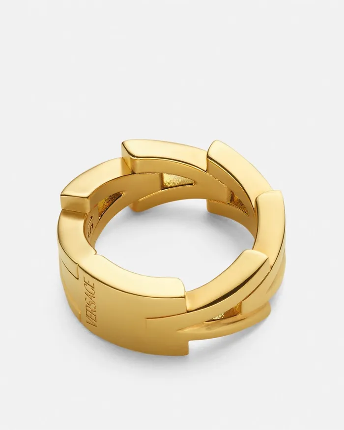 Rings WomenMen Versace V2025 Chain Ring Light Gold