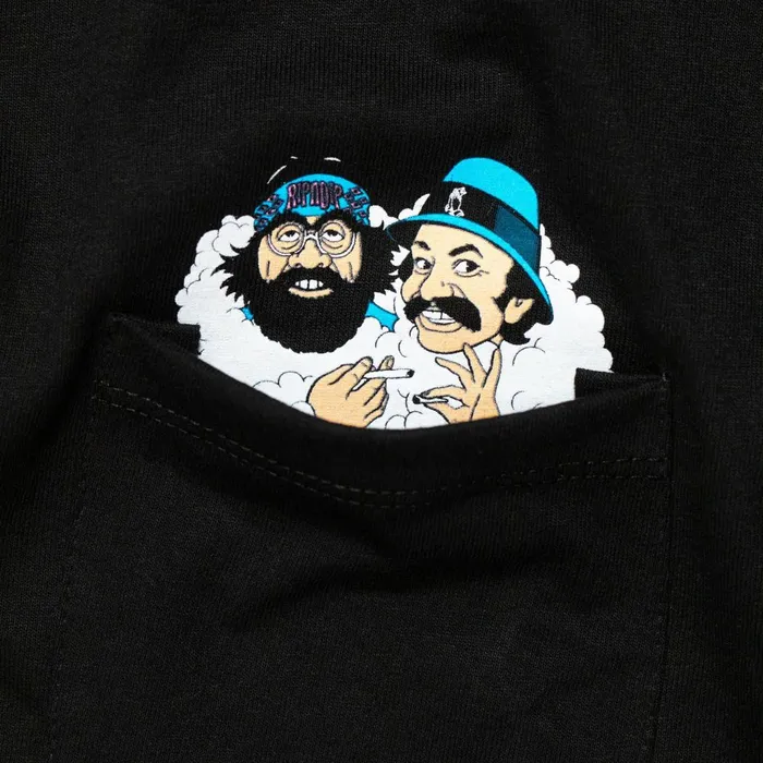 Ripndip Cheech And Chong Pocket Tee Black Shop 420 Ripndip Cheech And Chong Pocket Tee Black Shop 420