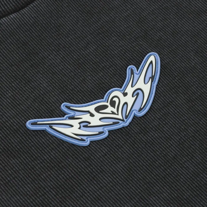 Ripndip DND Cropped Baby Tee Black Vintage Short Sleeve Tees Ripndip DND Cropped Baby Tee Black Vintage Short Sleeve Tees