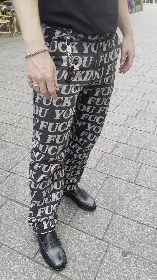 Ripndip FUFF Washed Denim Pants Black Pants Ripndip FUFF Washed Denim Pants Black Pants