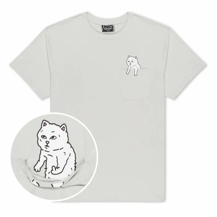 Ripndip For Sale Pocket Tee Grey Short Sleeve Tees