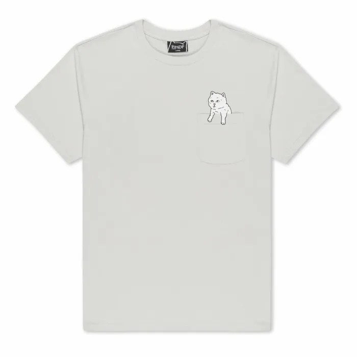 Ripndip For Sale Pocket Tee Grey Short Sleeve Tees Ripndip For Sale Pocket Tee Grey Short Sleeve Tees
