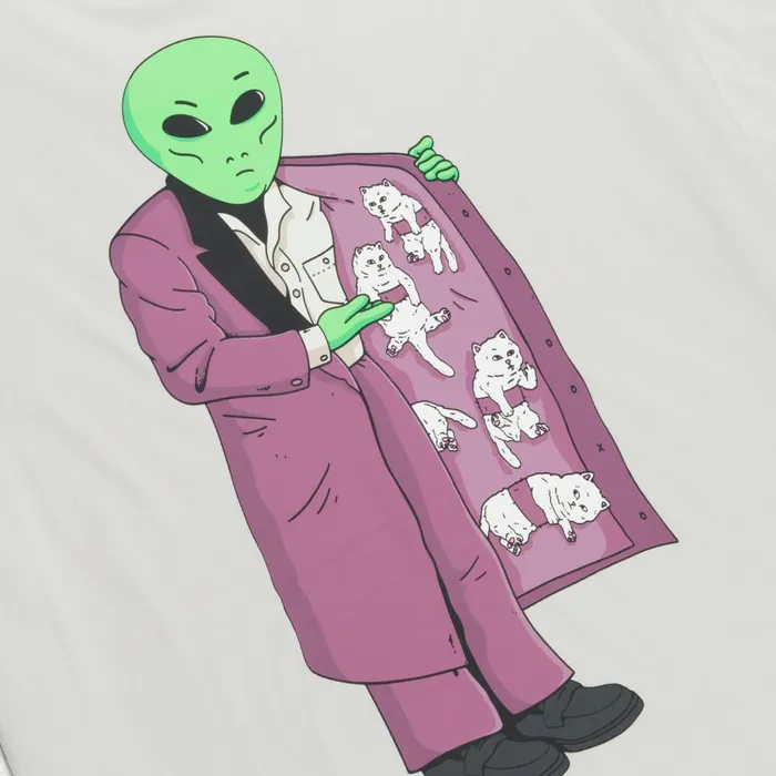 Ripndip For Sale Pocket Tee Grey Short Sleeve Tees Ripndip For Sale Pocket Tee Grey Short Sleeve Tees