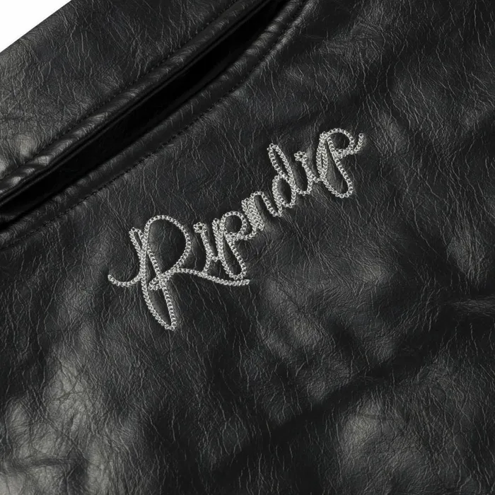 Ripndip Howdy Leather Puffer Jacket Black Jackets Ripndip Howdy Leather Puffer Jacket Black Jackets